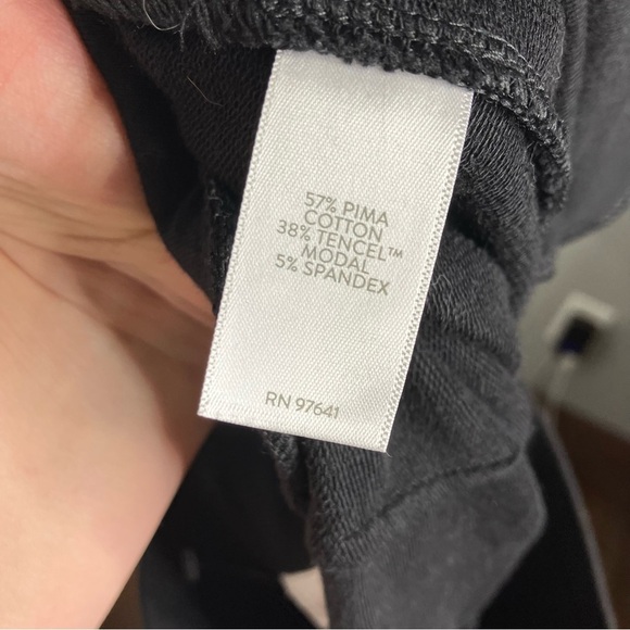 J. Jill Purejill affinity French Terry Slim Leg pull on pants size medium tall - Picture 6 of 6